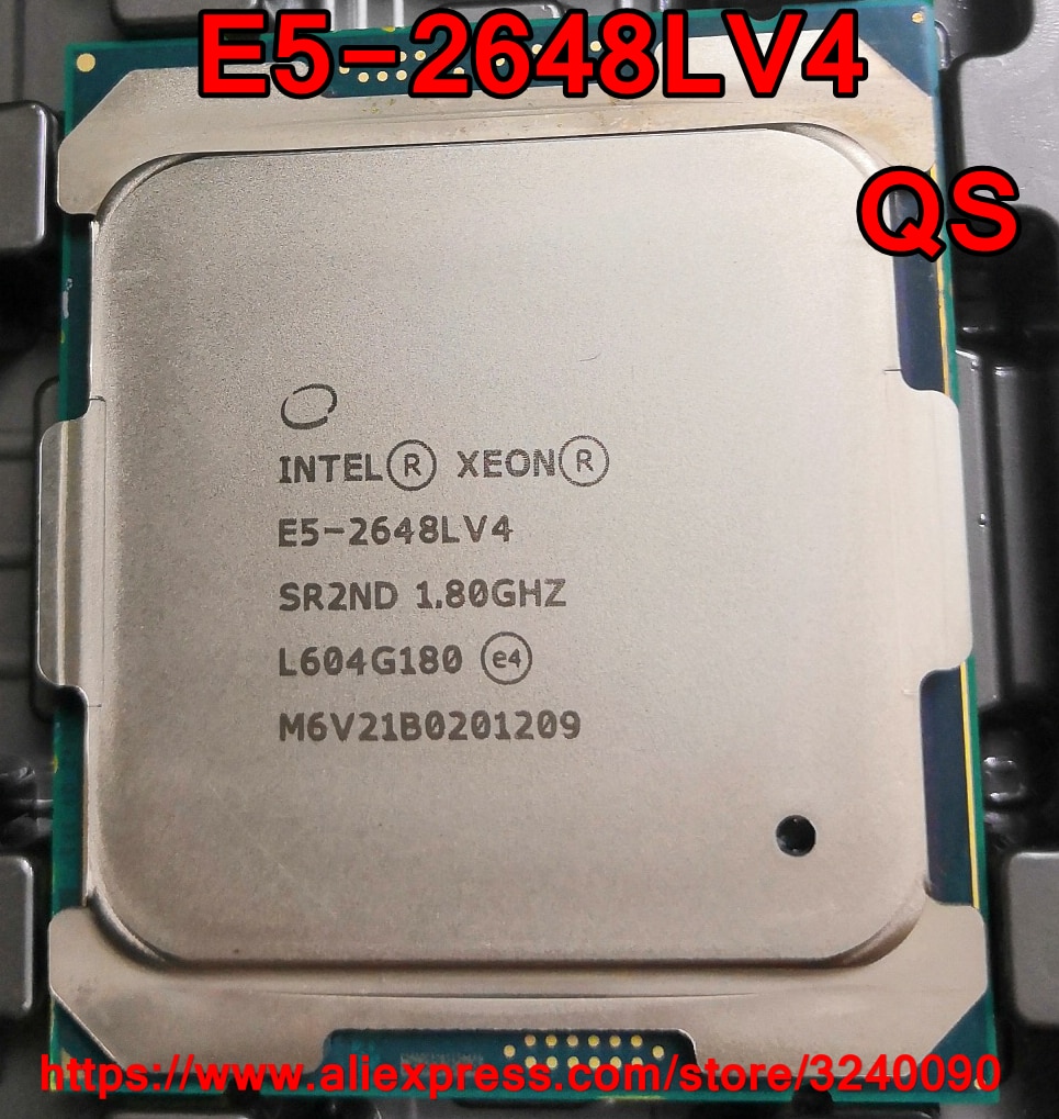  CPU E5-2648LV4 QS  1.80GHz 14 ھ 35M L..